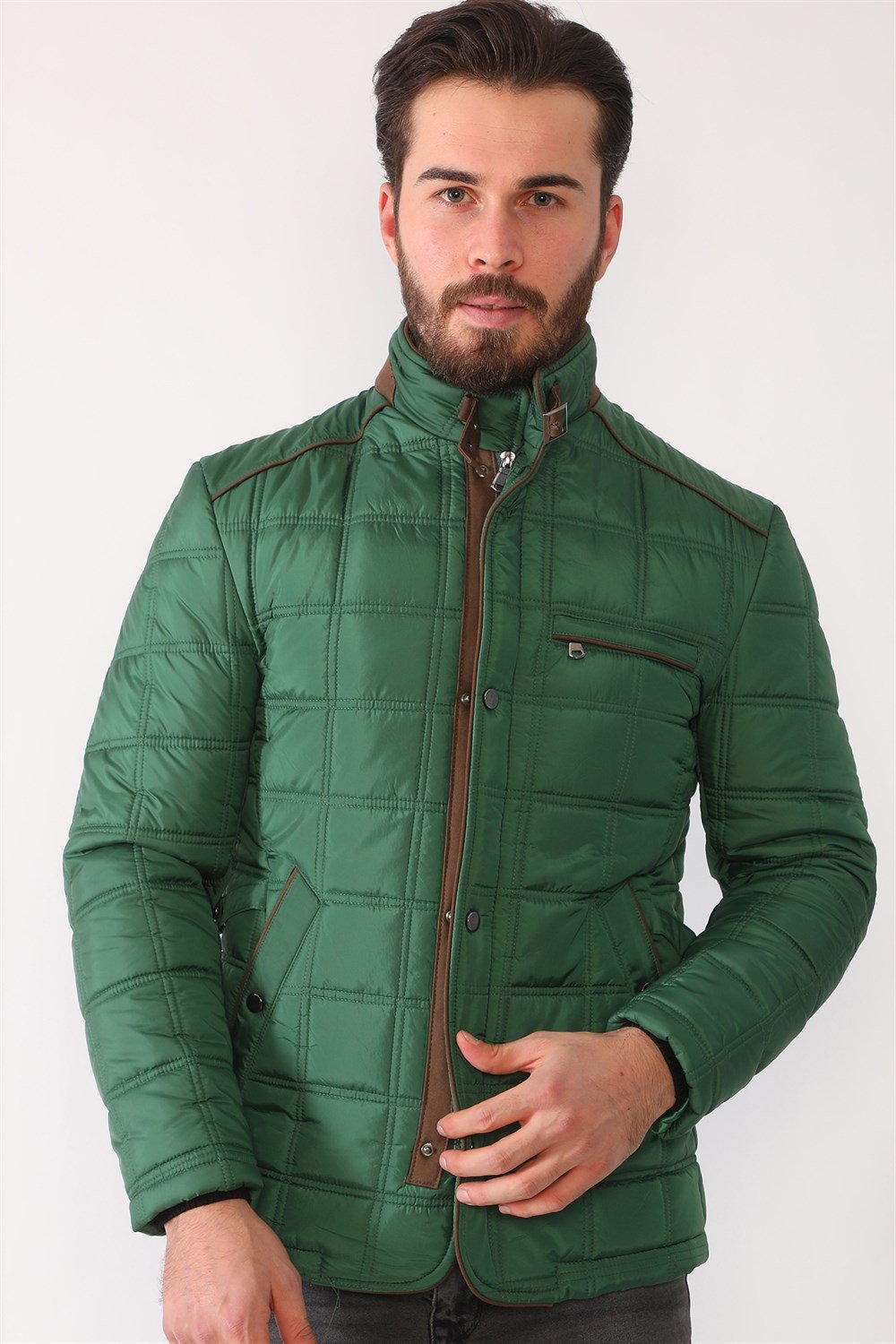 M8640 DEWBERRY ERKEK MONT-YEŞİL
