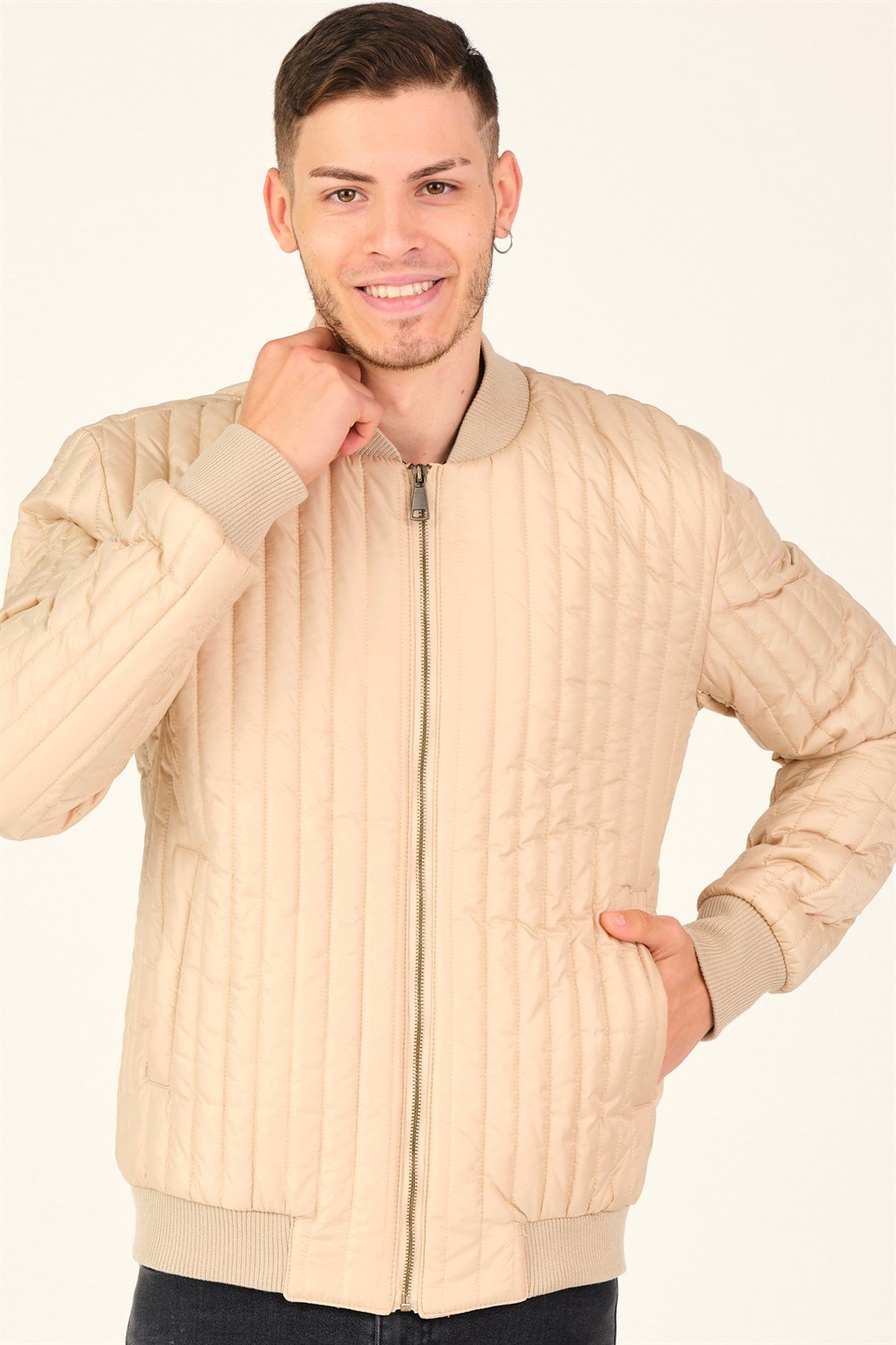 M8643 DEWBERRY ERKEK MONT-KREM-2