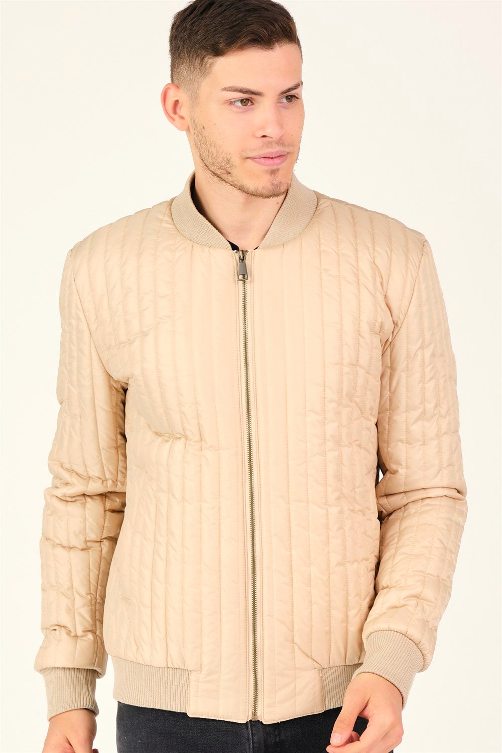 M8643 DEWBERRY ERKEK MONT-KREM