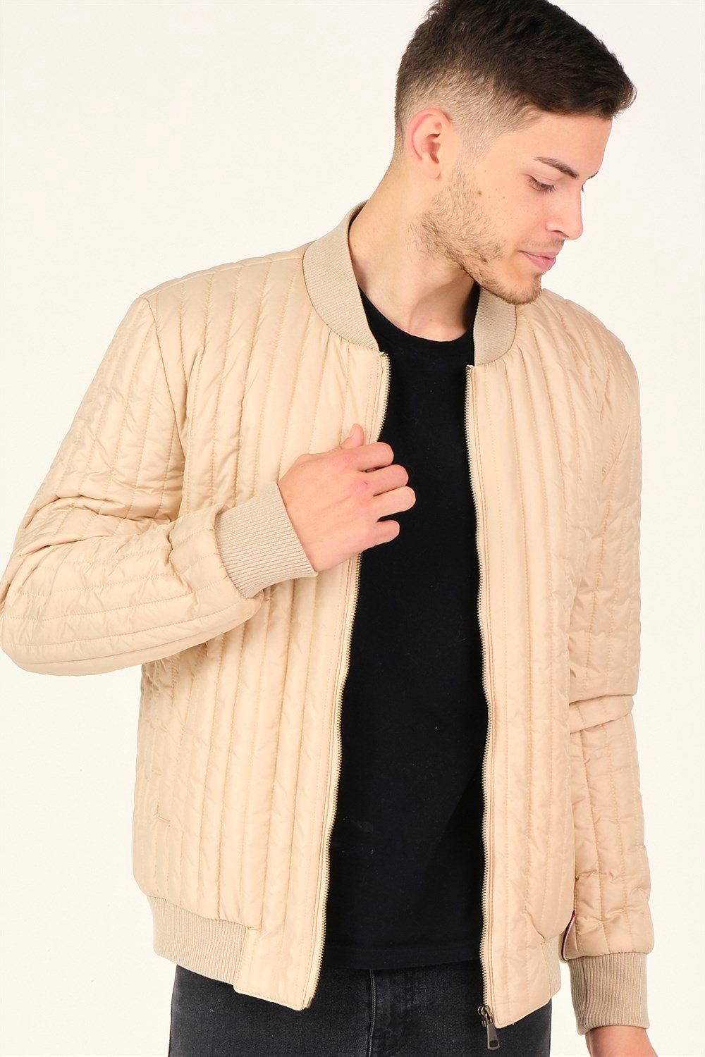 M8643 DEWBERRY ERKEK MONT-KREM