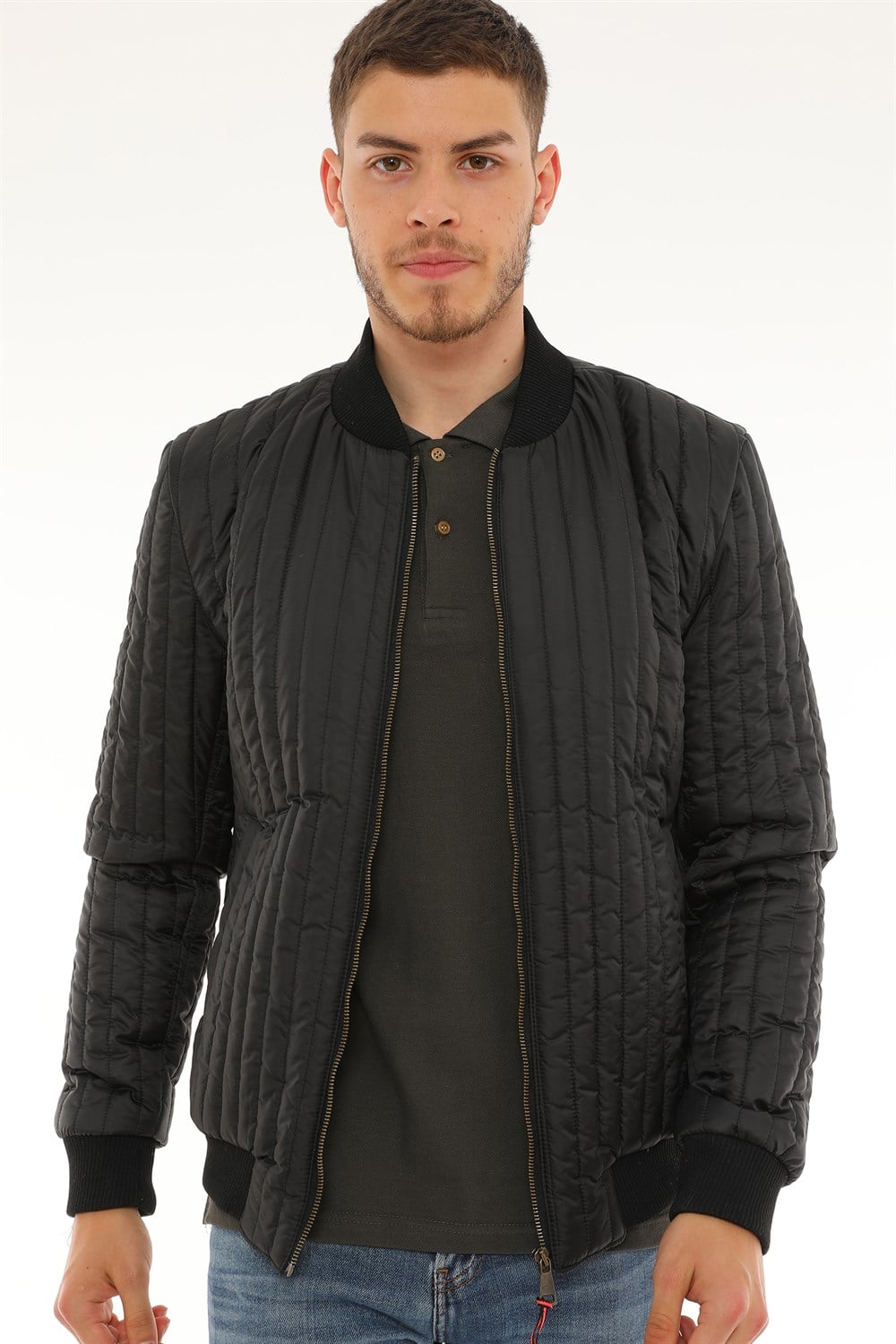 M8643 DEWBERRY ERKEK MONT-SİYAH