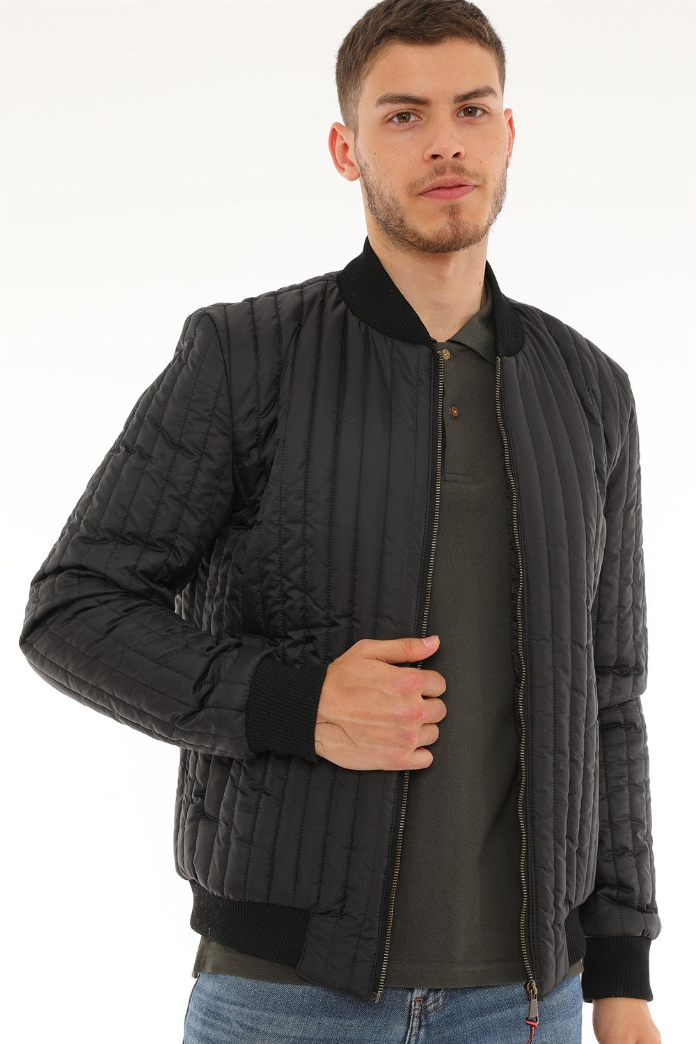 M8643 DEWBERRY ERKEK MONT-SİYAH
