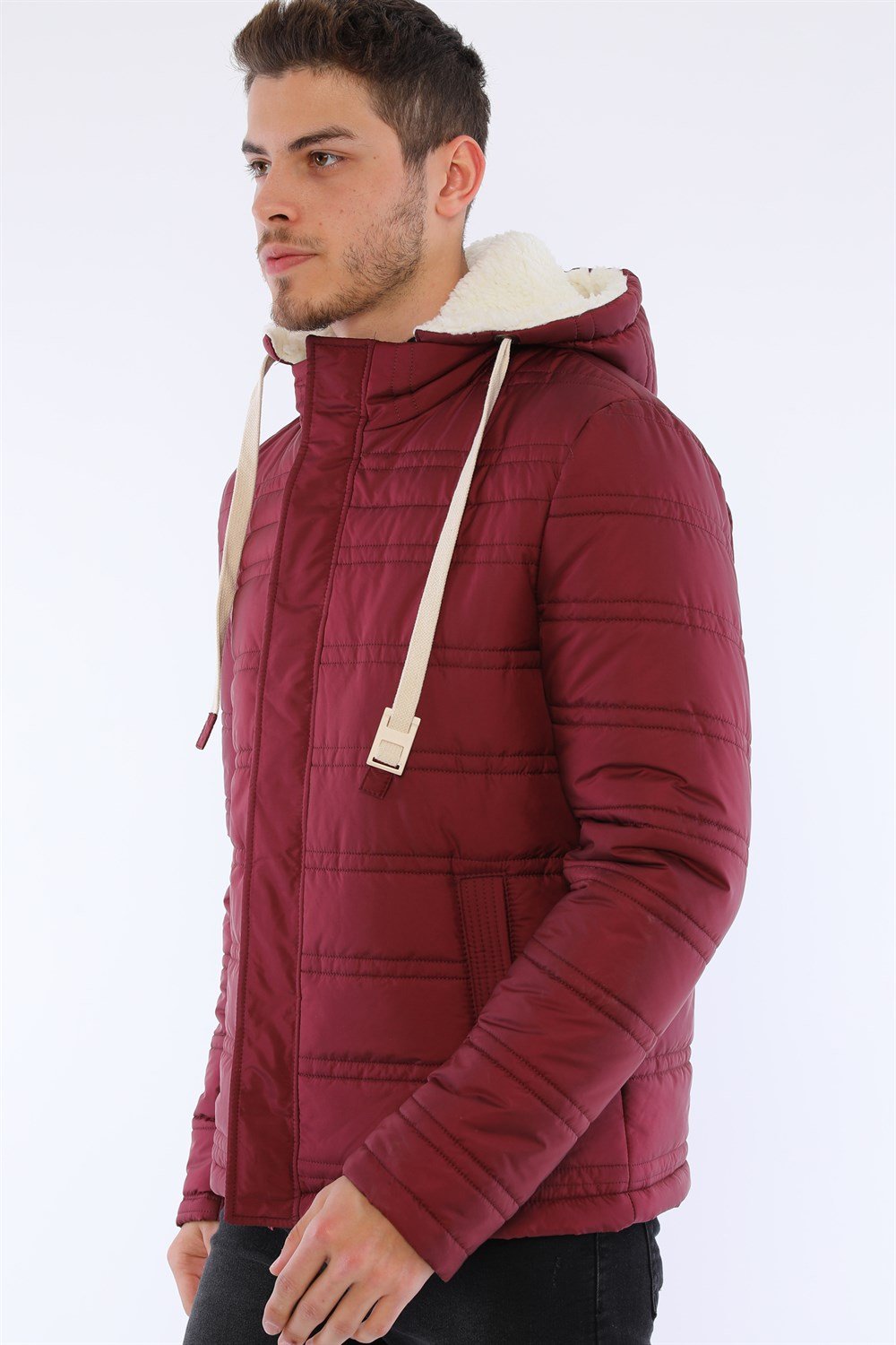 M8645 DEWBERRY ERKEK MONT-KOYU BORDO