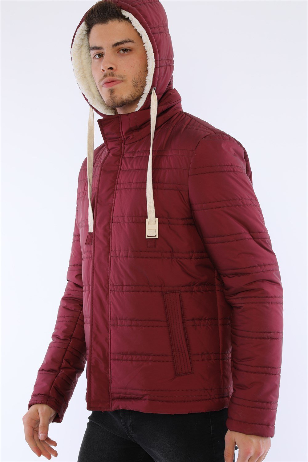 M8645 DEWBERRY ERKEK MONT-KOYU BORDO