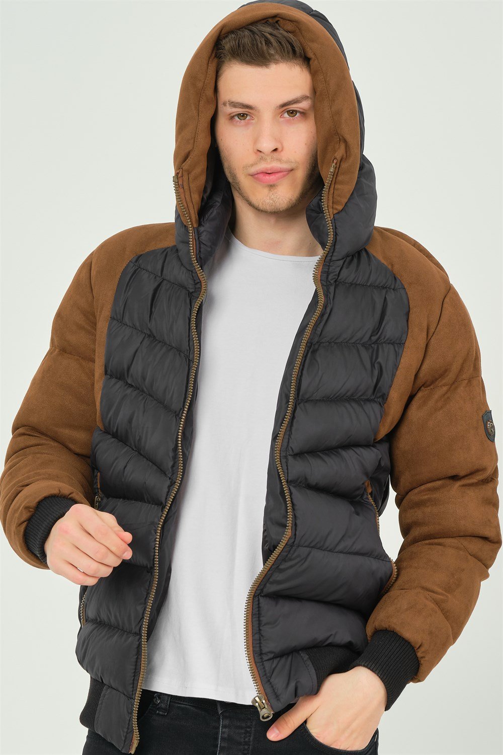 M8649 DEWBERRY ERKEK MONT-LACİVERT-CAMEL