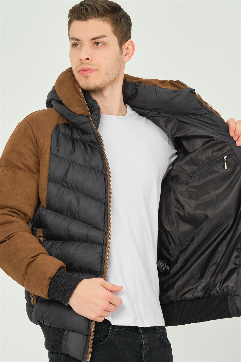 M8649 DEWBERRY ERKEK MONT-LACİVERT-CAMEL