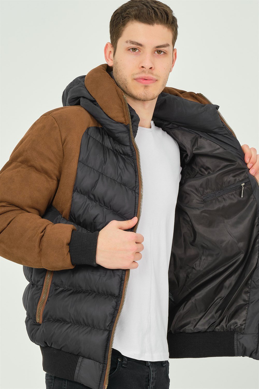 M8649 DEWBERRY ERKEK MONT-LACİVERT-CAMEL