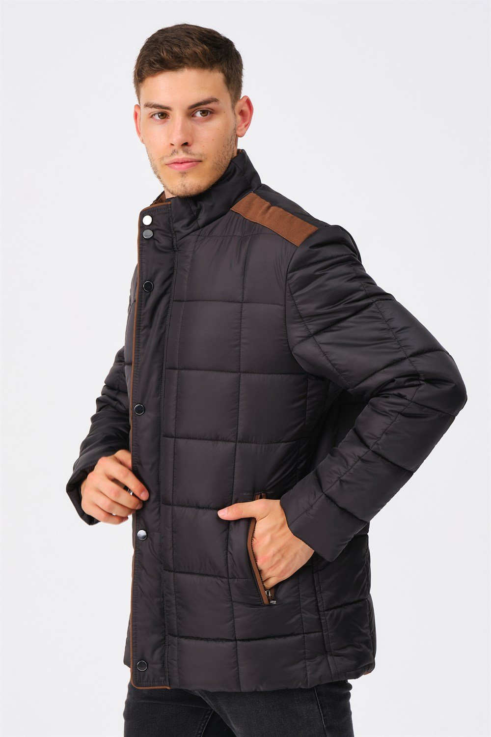 M8651 DEWBERRY ERKEK MONT-SİYAH