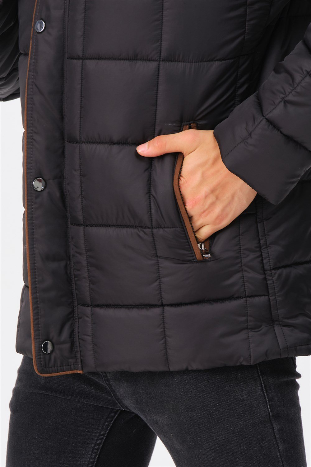 M8651 DEWBERRY ERKEK MONT-SİYAH