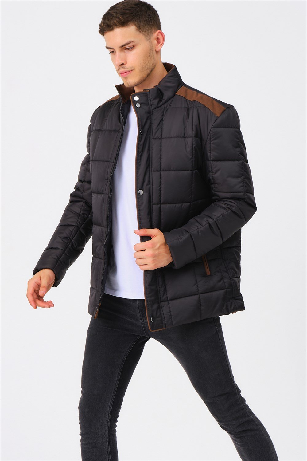 M8651 DEWBERRY ERKEK MONT-SİYAH