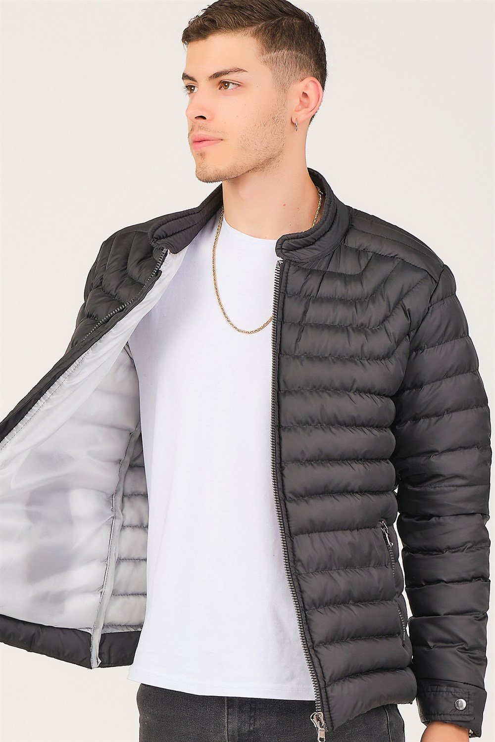 M8653 DEWBERRY ERKEK MONT-SİYAH