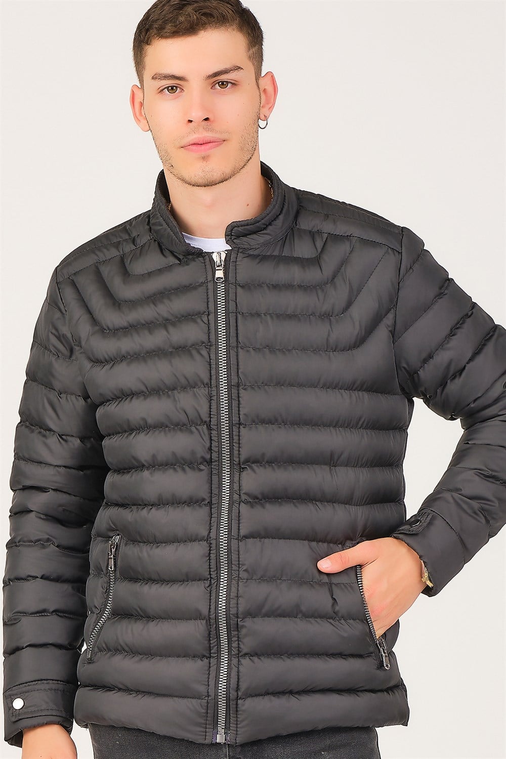 M8653 DEWBERRY ERKEK MONT-SİYAH
