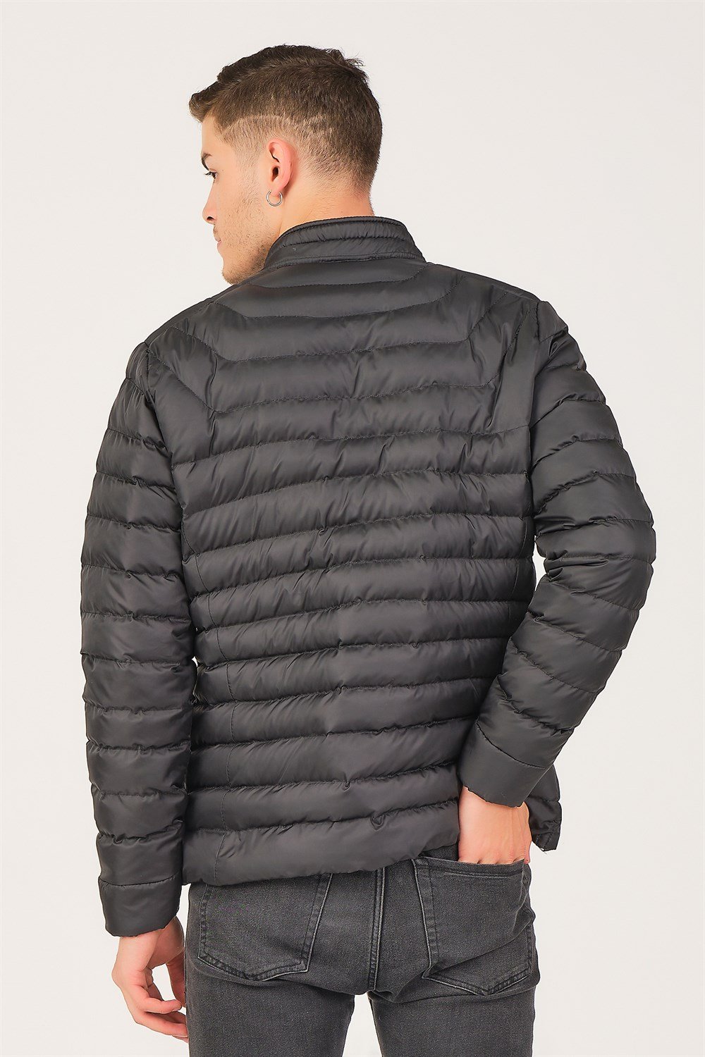 M8653 DEWBERRY ERKEK MONT-SİYAH