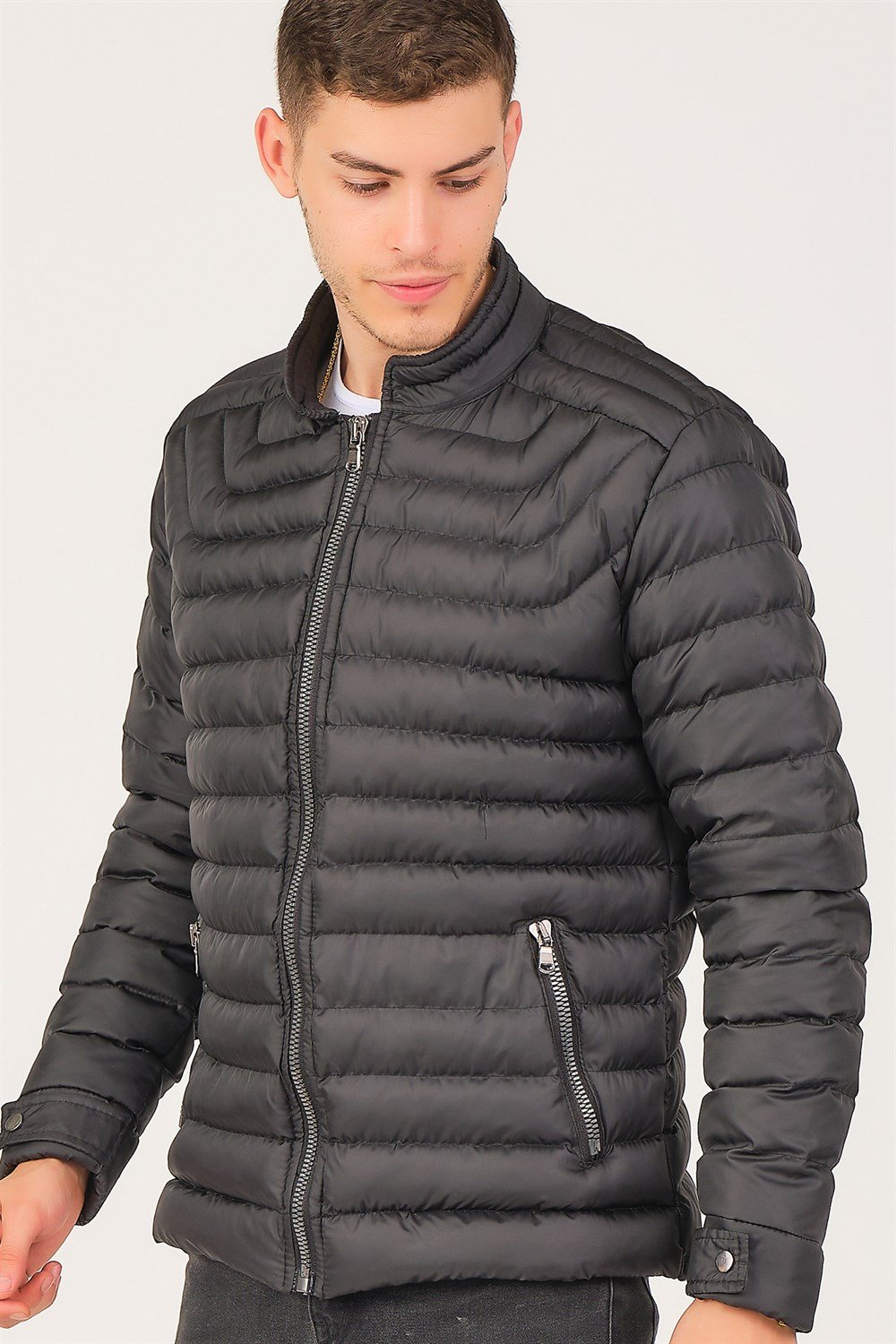M8653 DEWBERRY ERKEK MONT-SİYAH