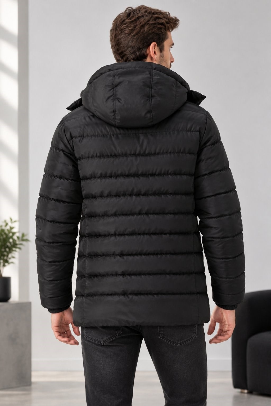 M8657 DEWBERRY ERKEK MONT-SİYAH-3