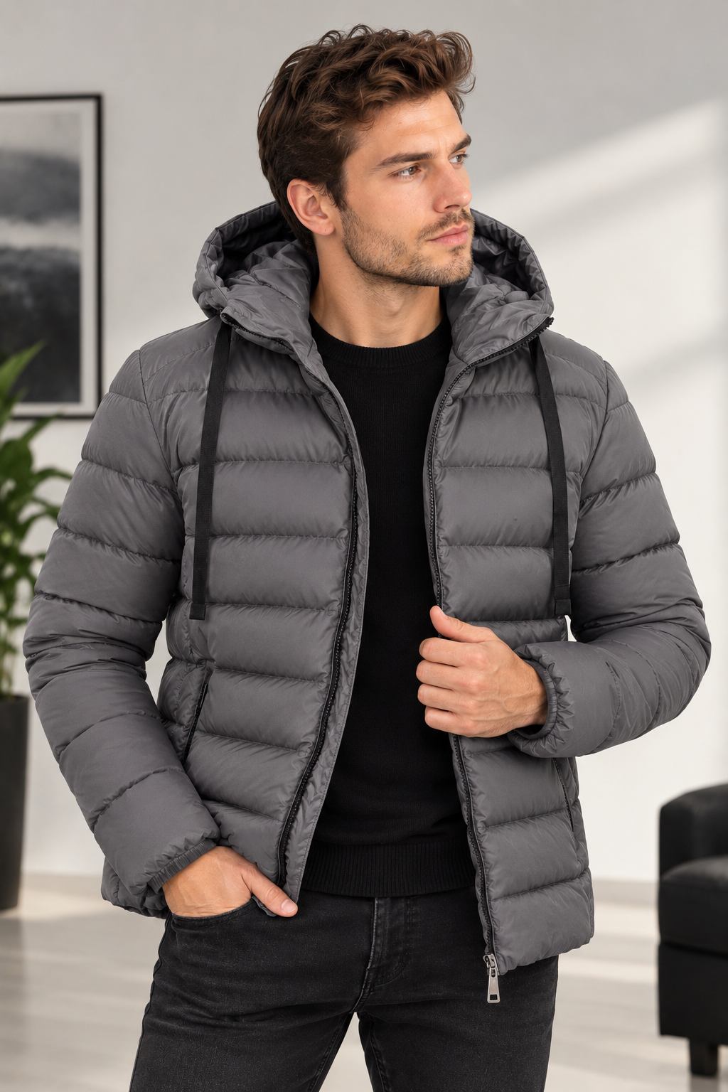 M8658 DEWBERRY ERKEK MONT-ANTRASİT-5