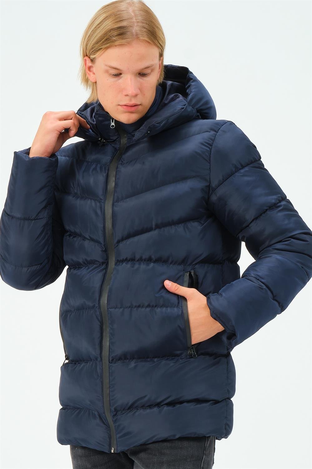 M8659 DEWBERRY ERKEK MONT-LACİVERT