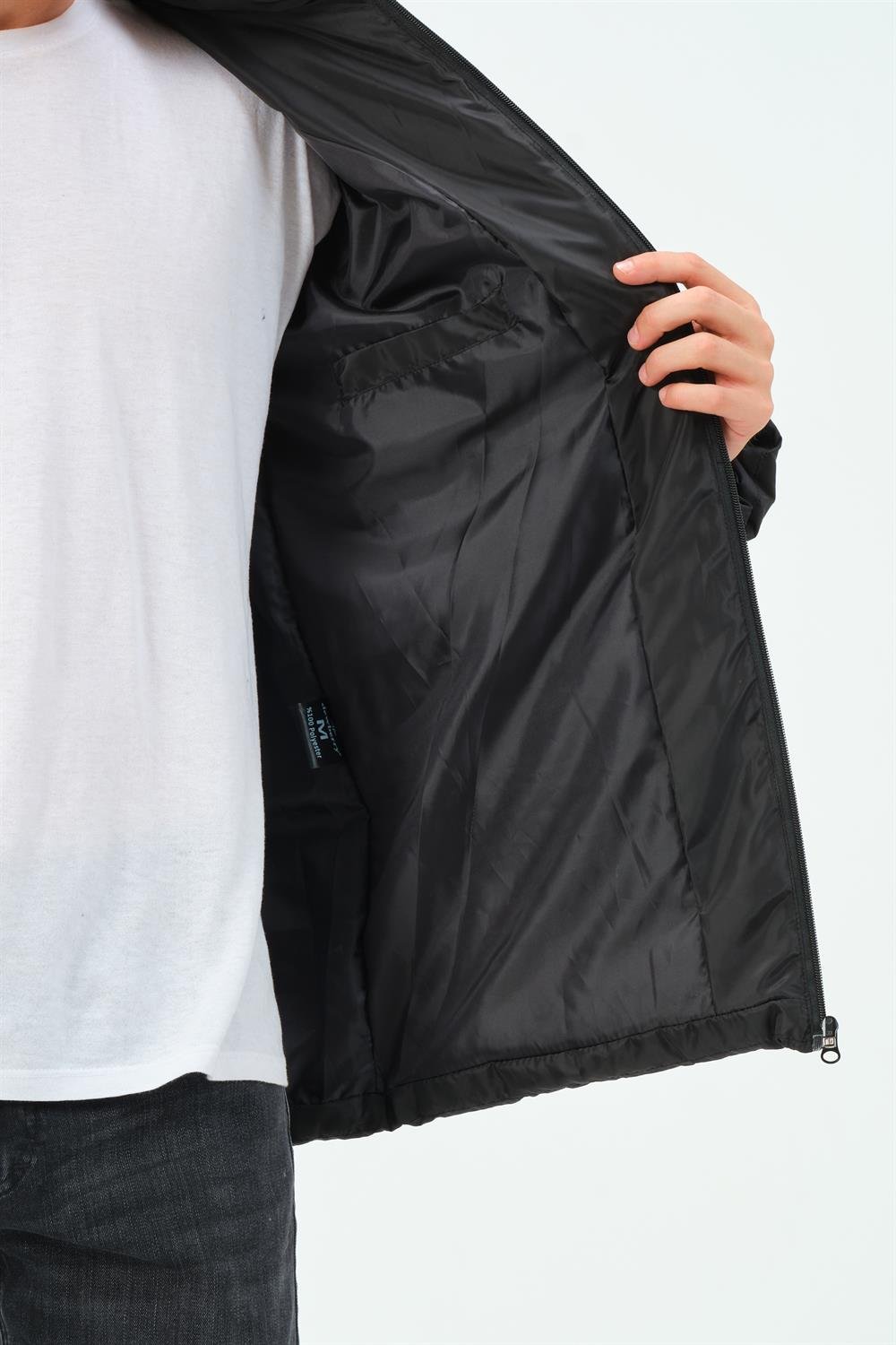 M8659 DEWBERRY ERKEK MONT-SİYAH