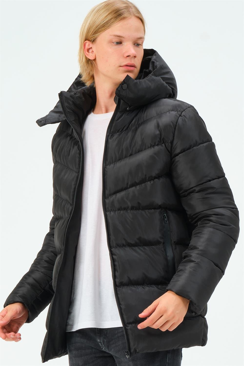 M8659 DEWBERRY ERKEK MONT-SİYAH