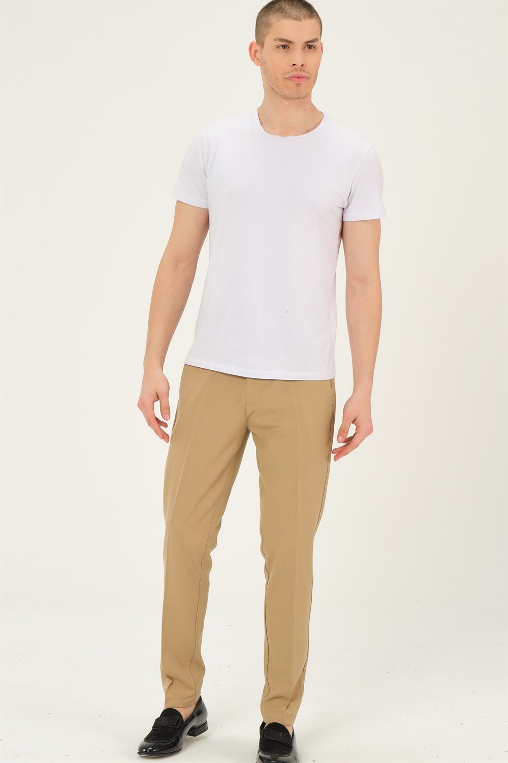 P2021 DEWBERRY DEZZY ERKEK PANTOLON-TABA