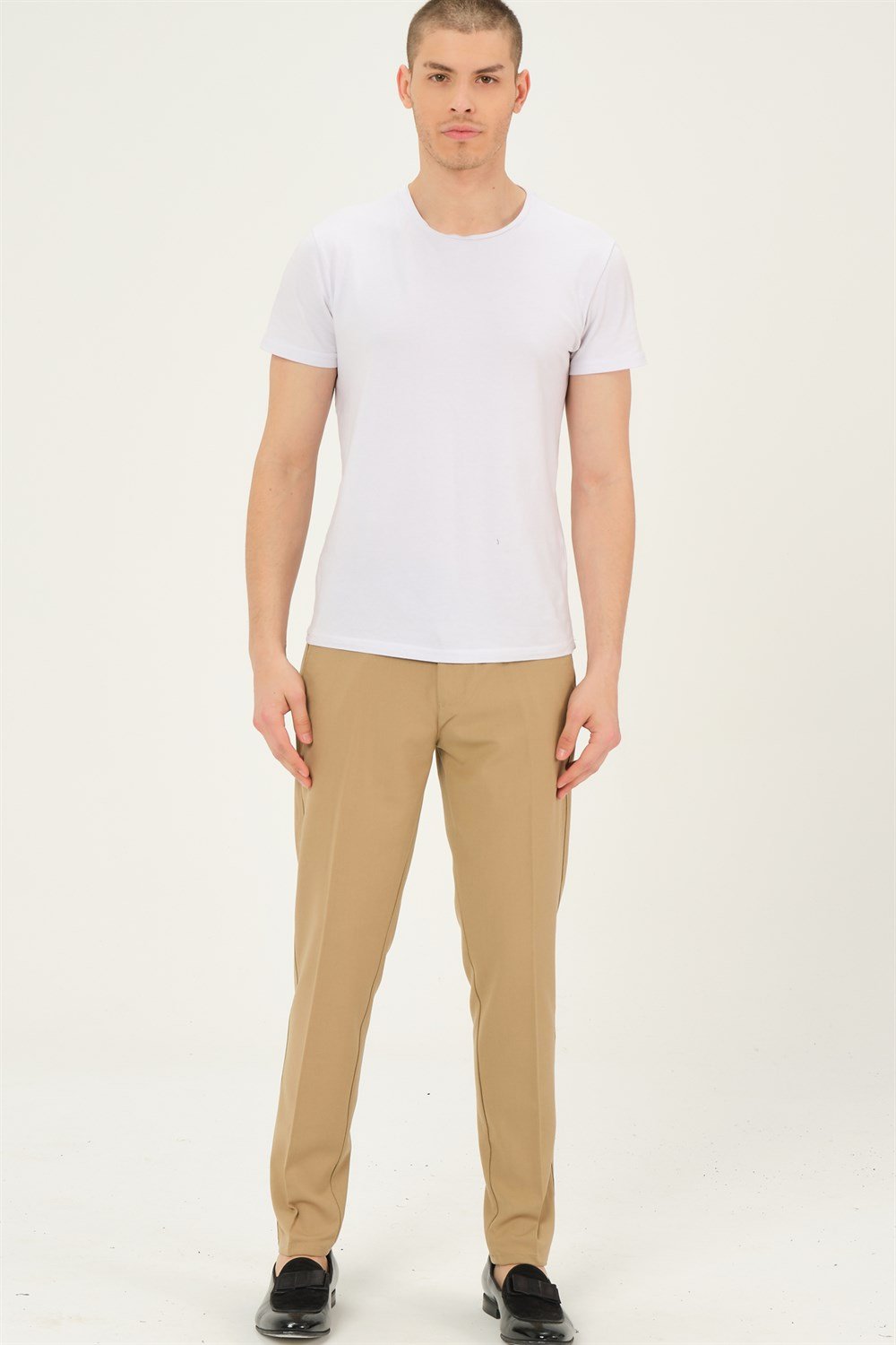 P2021 DEWBERRY DEZZY ERKEK PANTOLON-TABA