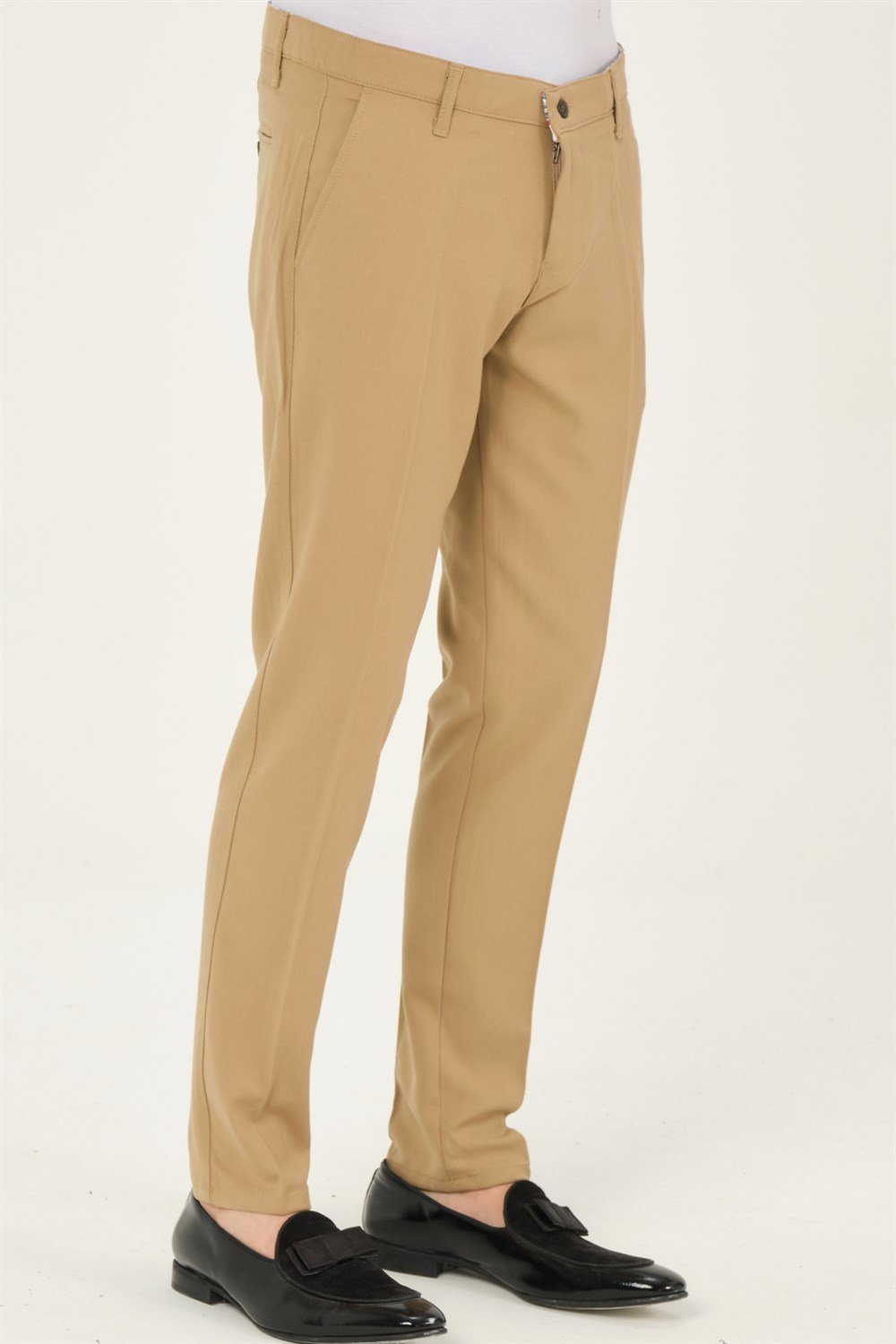 P2021 DEWBERRY DEZZY ERKEK PANTOLON-TABA