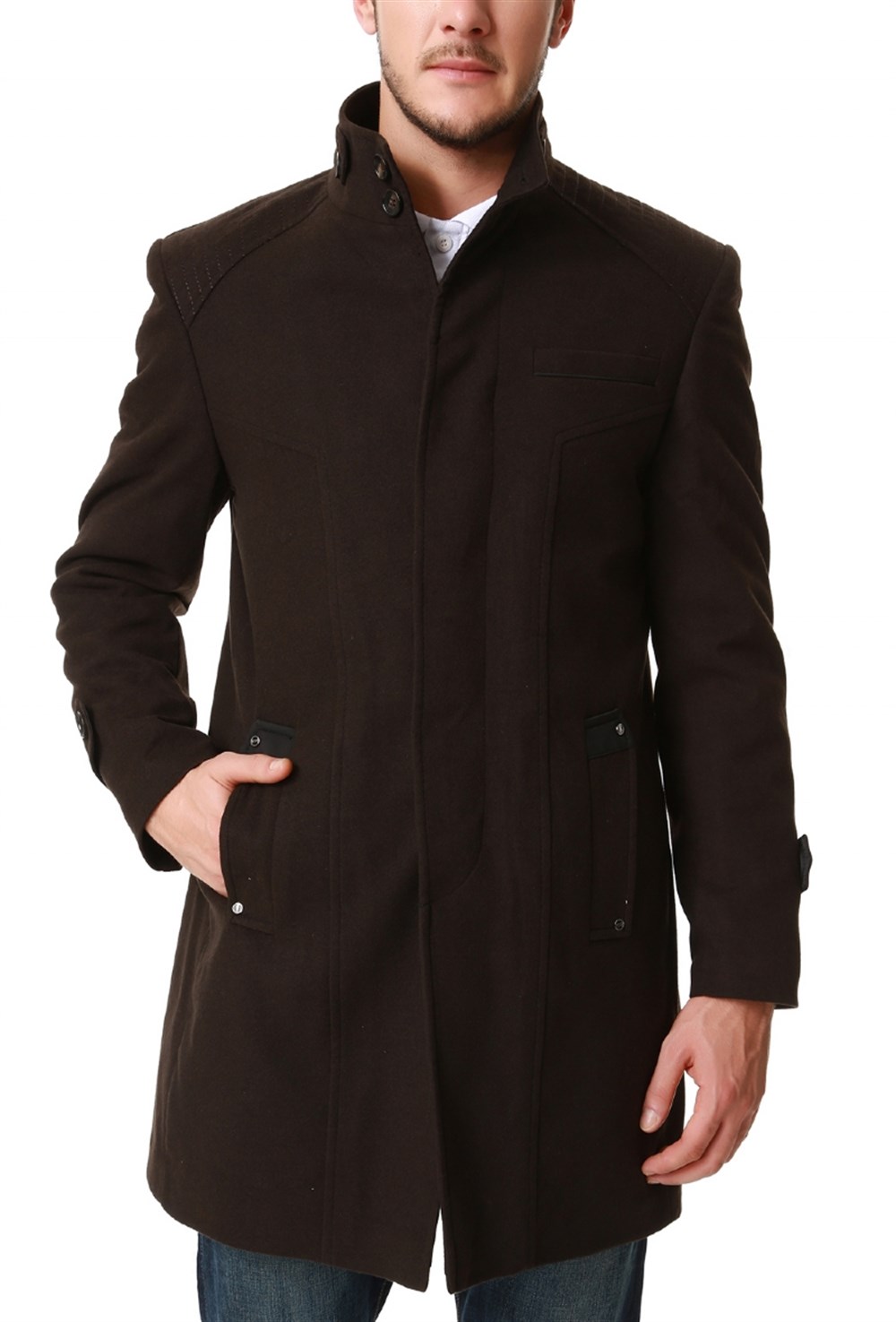 PLT7605 DEWBERRY PALTO-KAHVE