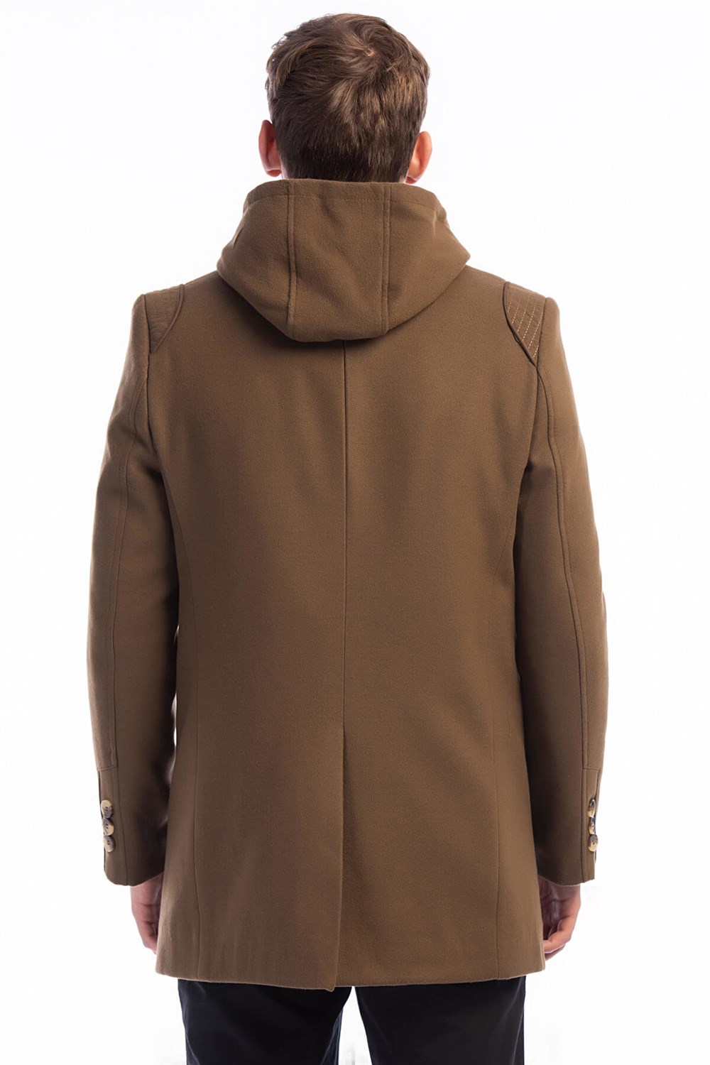 PLT8335 DEWBERRY ERKEK PALTO-CAMEL