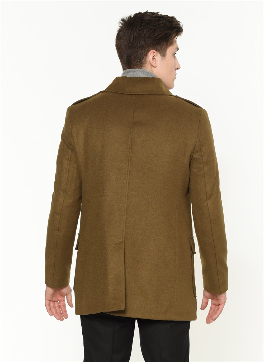 PLT8353  DEWBERRY SLIM-FIT PALTO-CAMEL