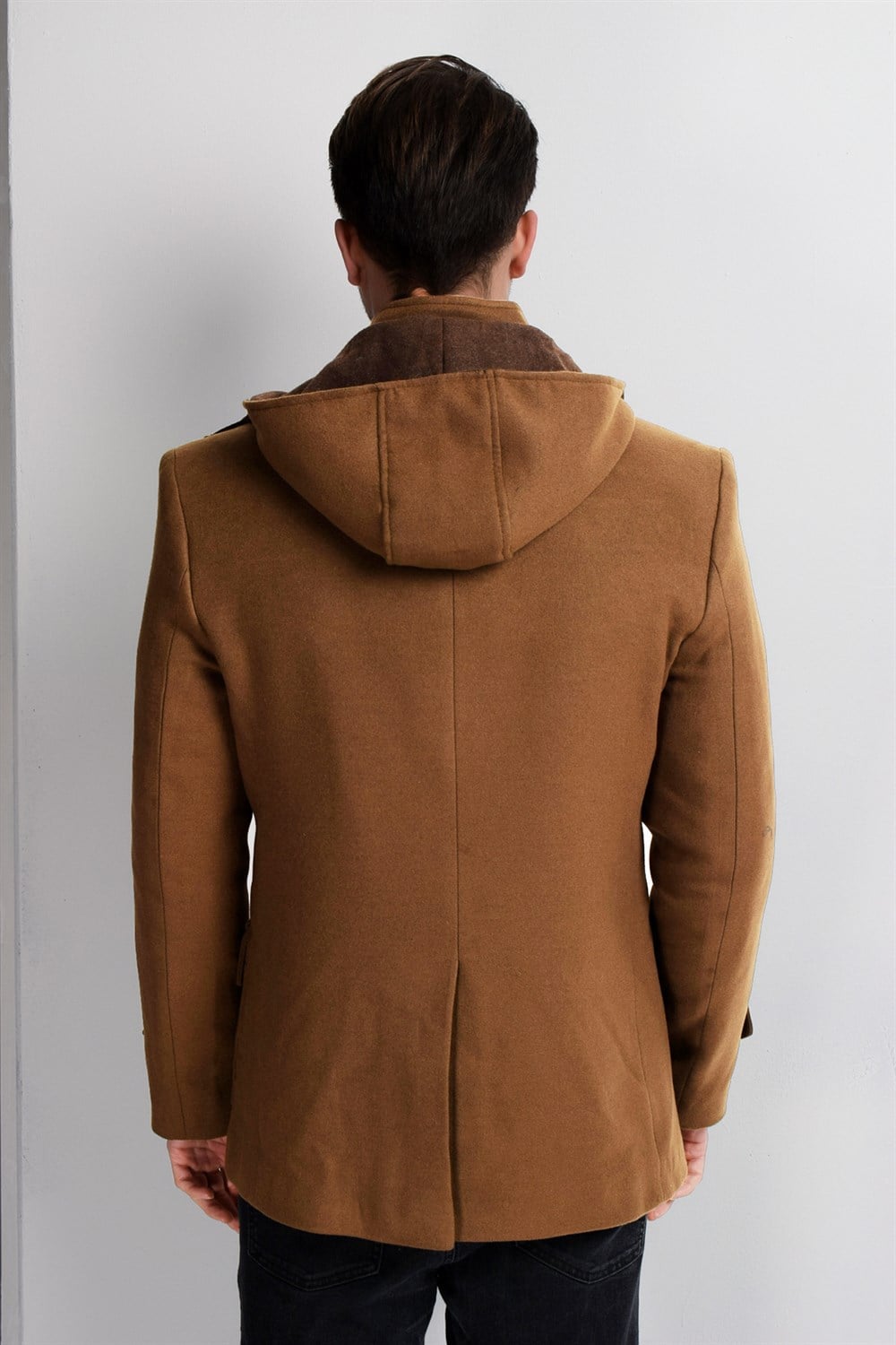 PLT8379 DEWBERRY ERKEK PALTO-CAMEL
