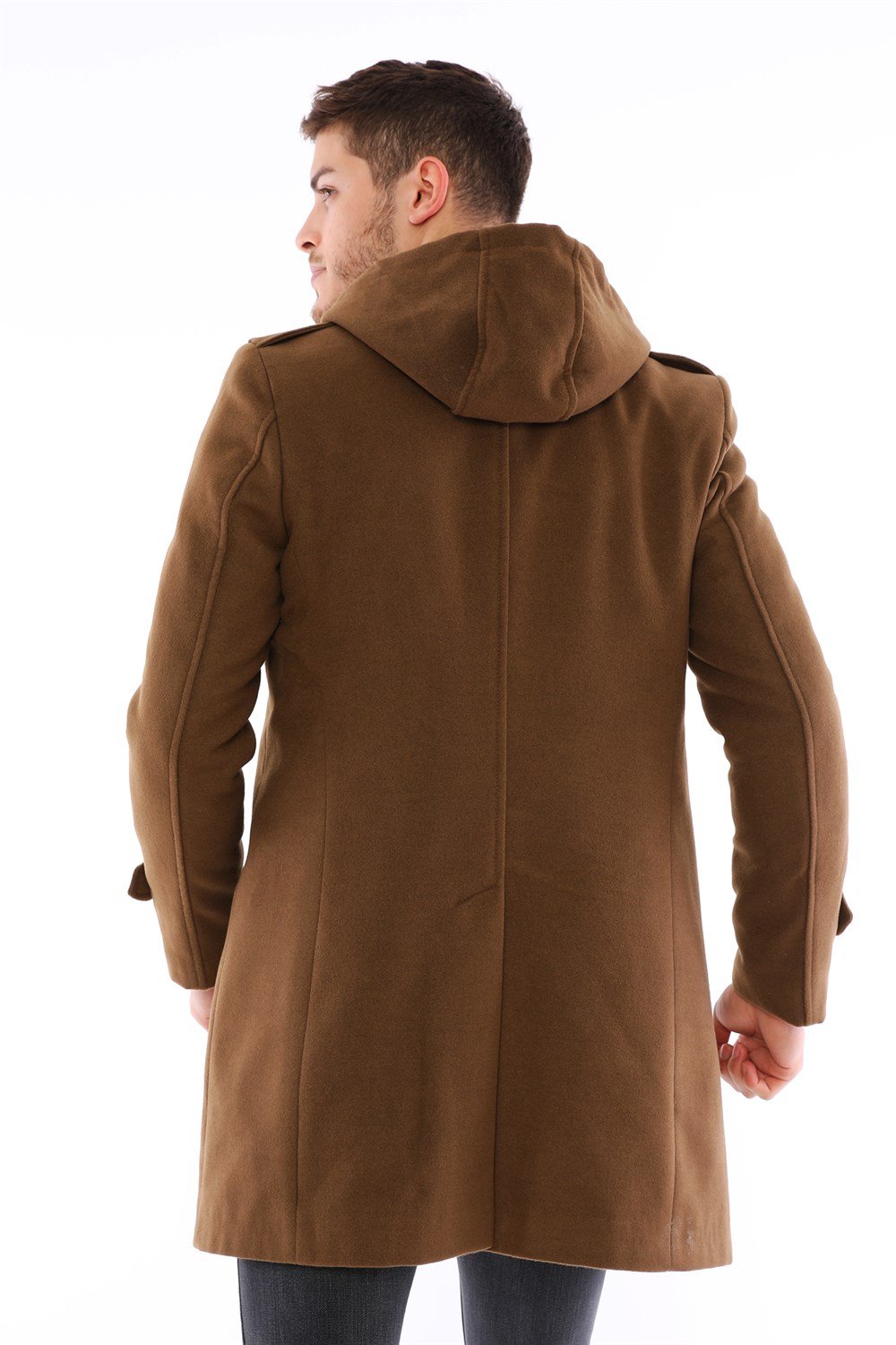PLT8401 DEWBERRY ERKEK PALTO-CAMEL
