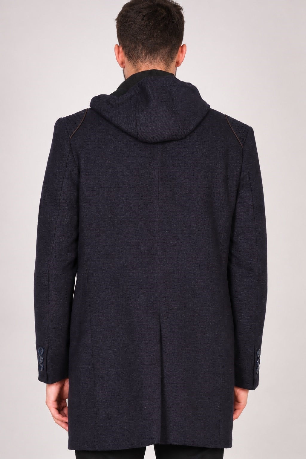 PLT9335 DEWBERRY ERKEK PALTO-DESENLİ LACİVERT-2
