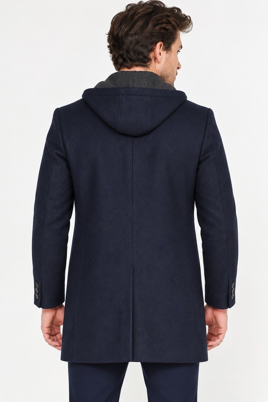 PLT9376 DEWBERRY ERKEK PALTO-LACİVERT-1