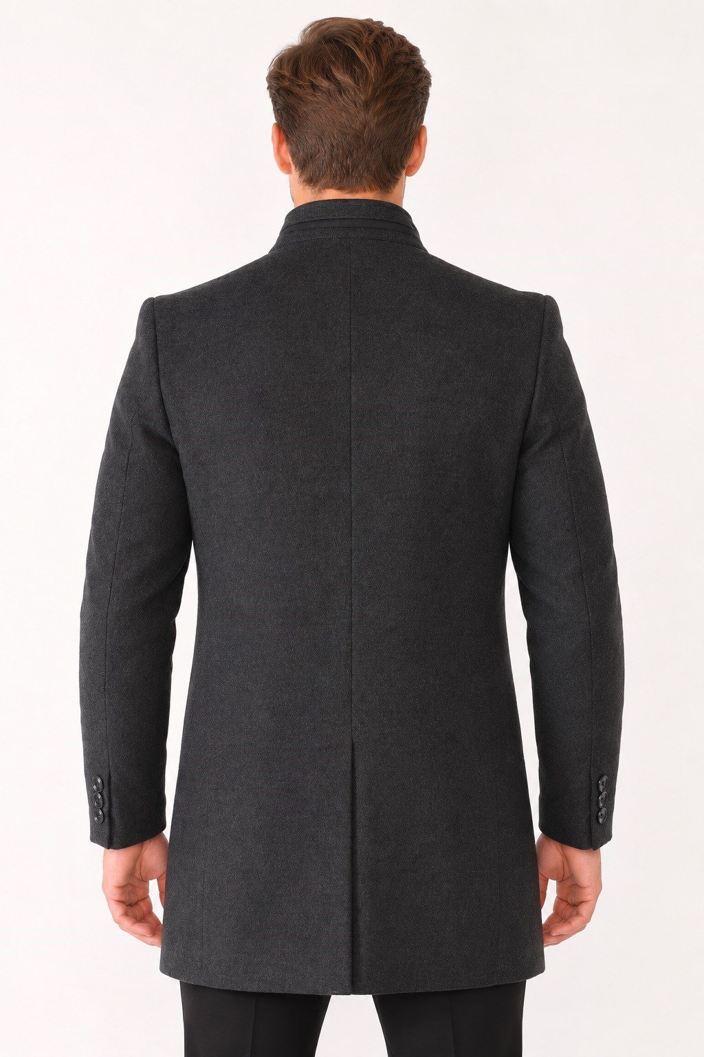 PLT9386 DEWBERRY ERKEK PALTO-ANTRASİT-1