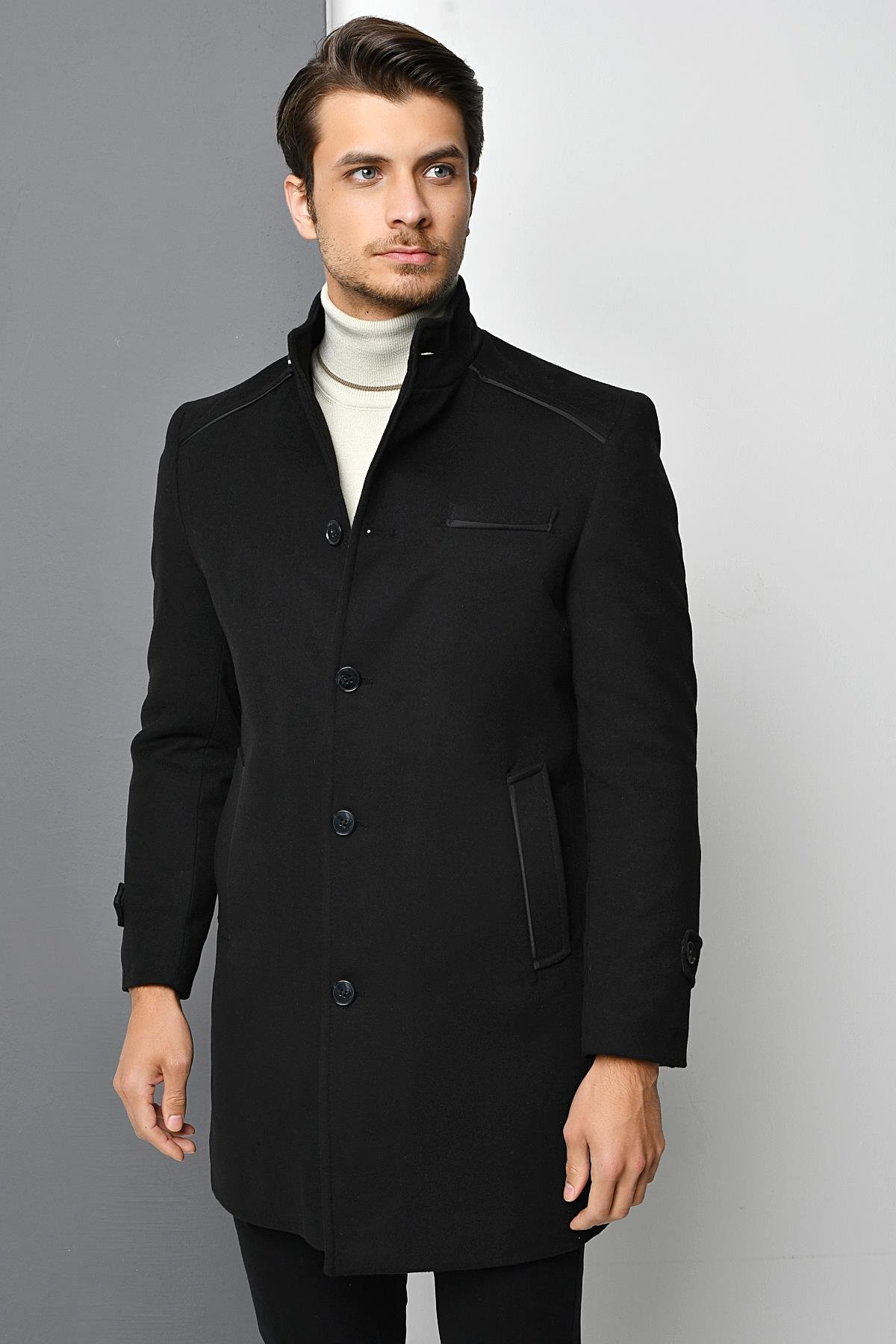 PLT9391 DEWBERRY ERKEK PALTO-ANTRASİT