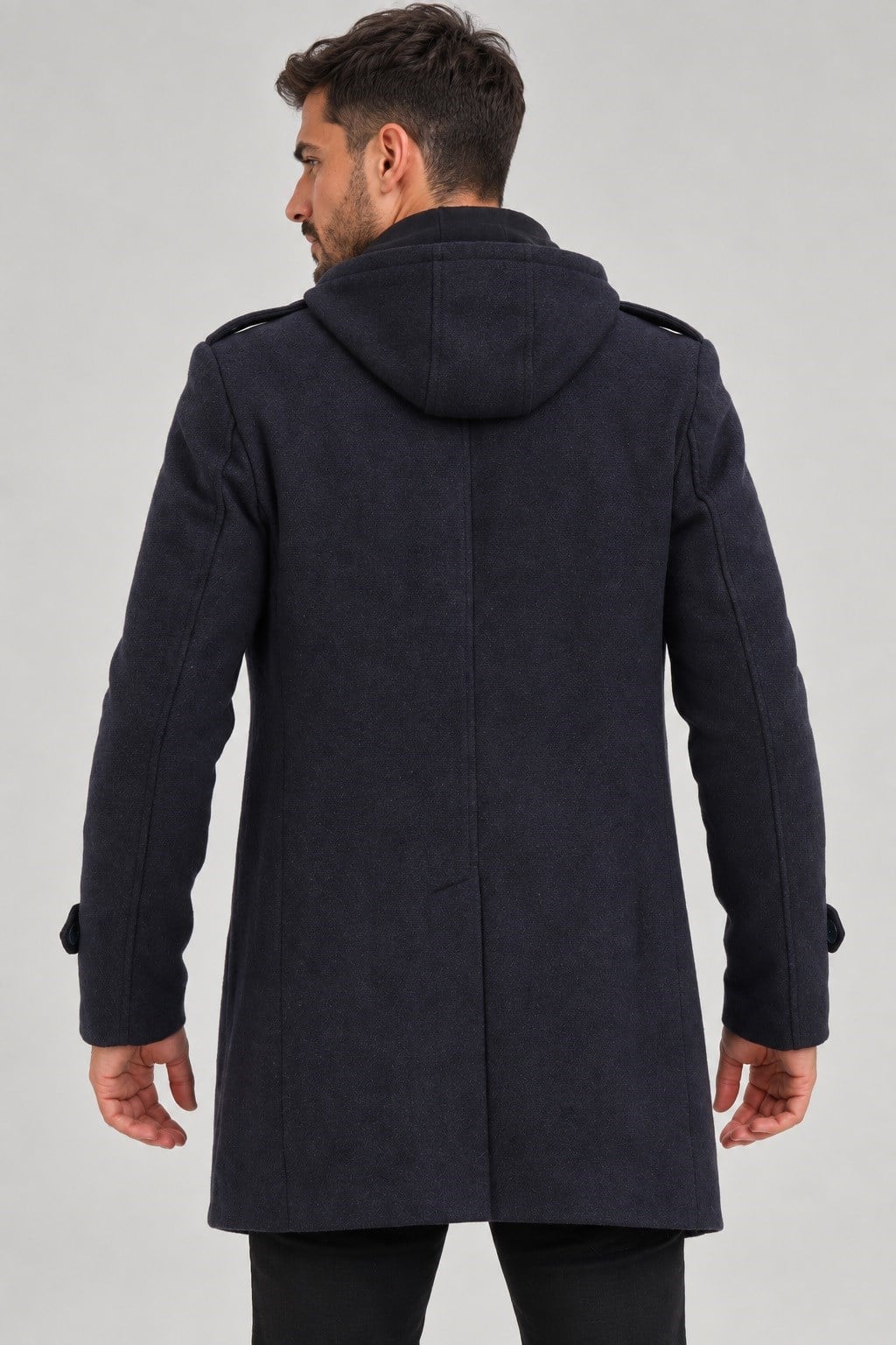 PLT9401 DEWBERRY ERKEK PALTO-DİAGONAL LACİVERT-2