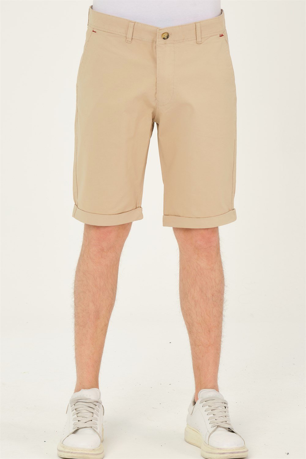 S0001 DEWBERRY XLEON ERKEK ŞORT-BEJ