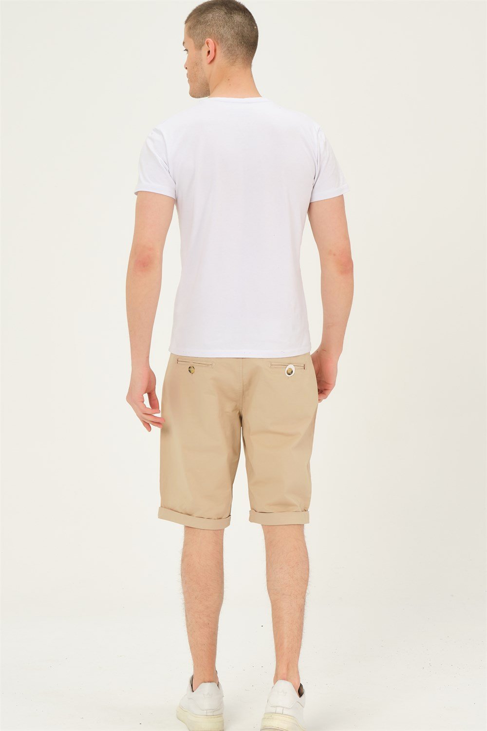 S0001 DEWBERRY XLEON ERKEK ŞORT-BEJ