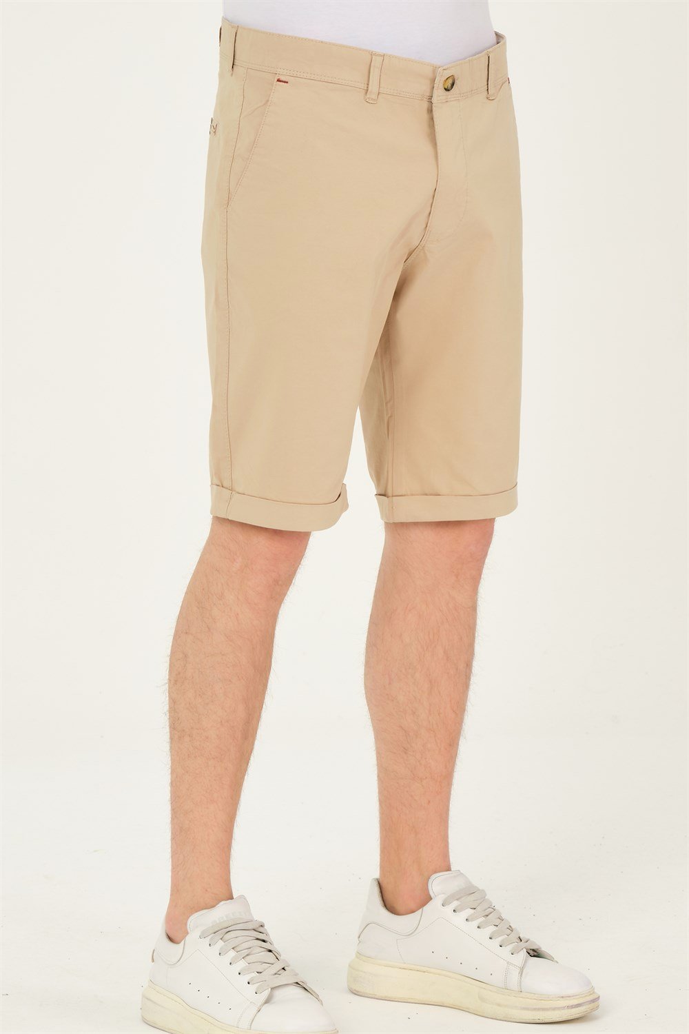 S0001 DEWBERRY XLEON ERKEK ŞORT-BEJ