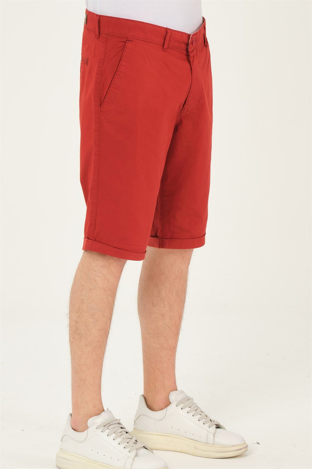 S0001 DEWBERRY XLEON ERKEK ŞORT-BORDO