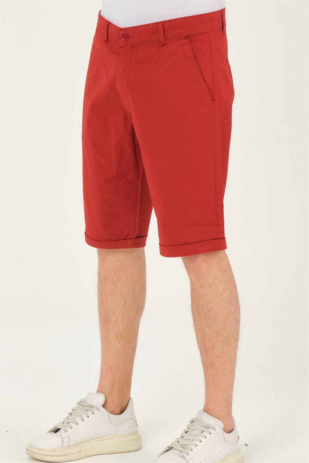 S0001 DEWBERRY XLEON ERKEK ŞORT-BORDO