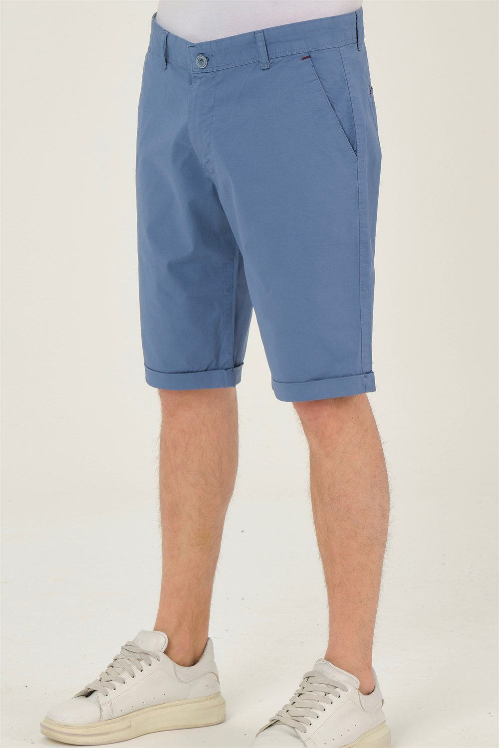 S0001 DEWBERRY XLEON ERKEK ŞORT-İNDİGO