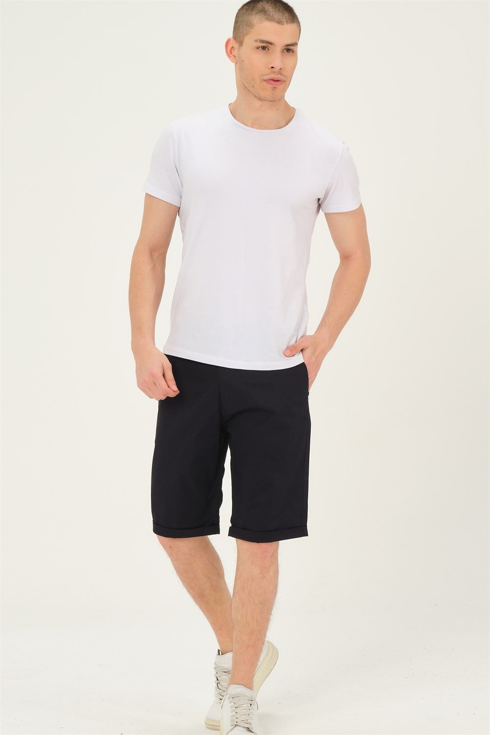 S0001 DEWBERRY XLEON ERKEK ŞORT-LACİVERT