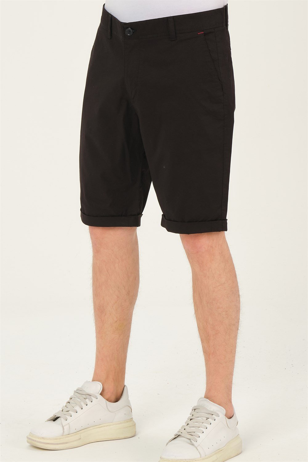 S0001 DEWBERRY XLEON ERKEK ŞORT-SİYAH