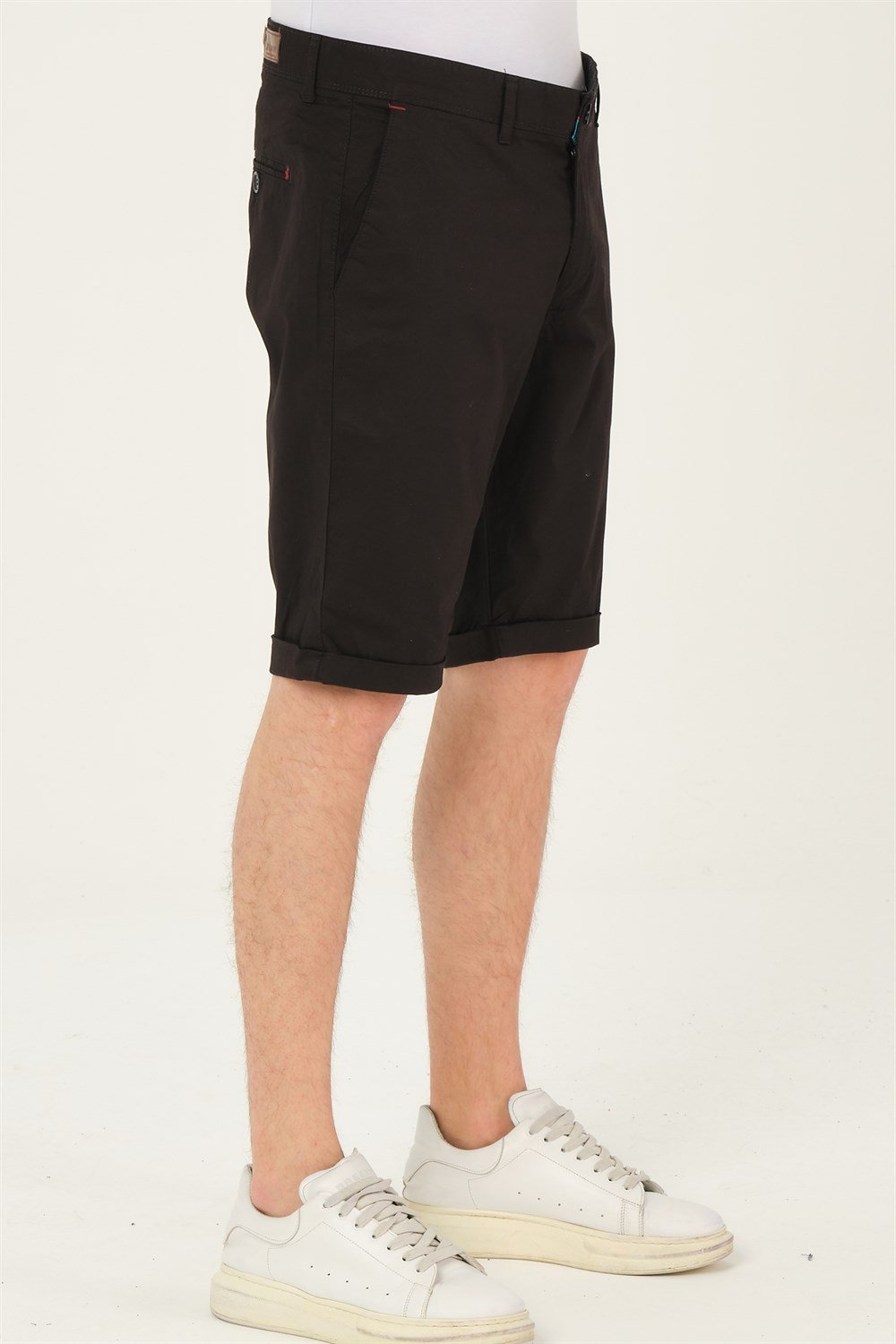 S0001 DEWBERRY XLEON ERKEK ŞORT-SİYAH