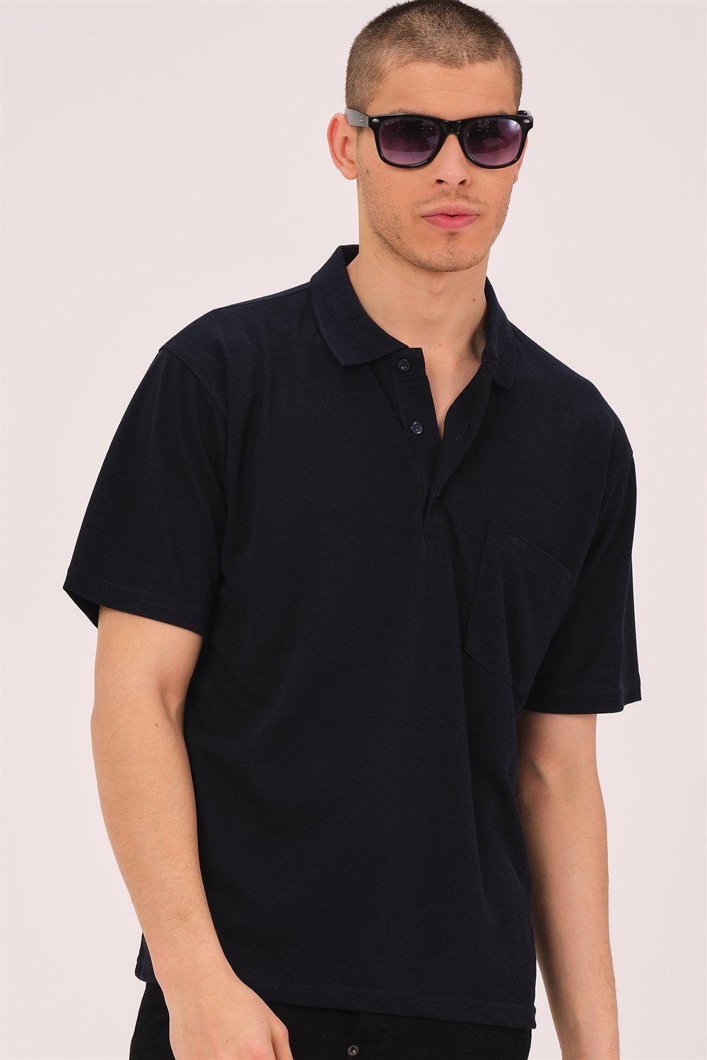 T0063 DEWBERRY ERKEK T-SHIRT-SİYAH
