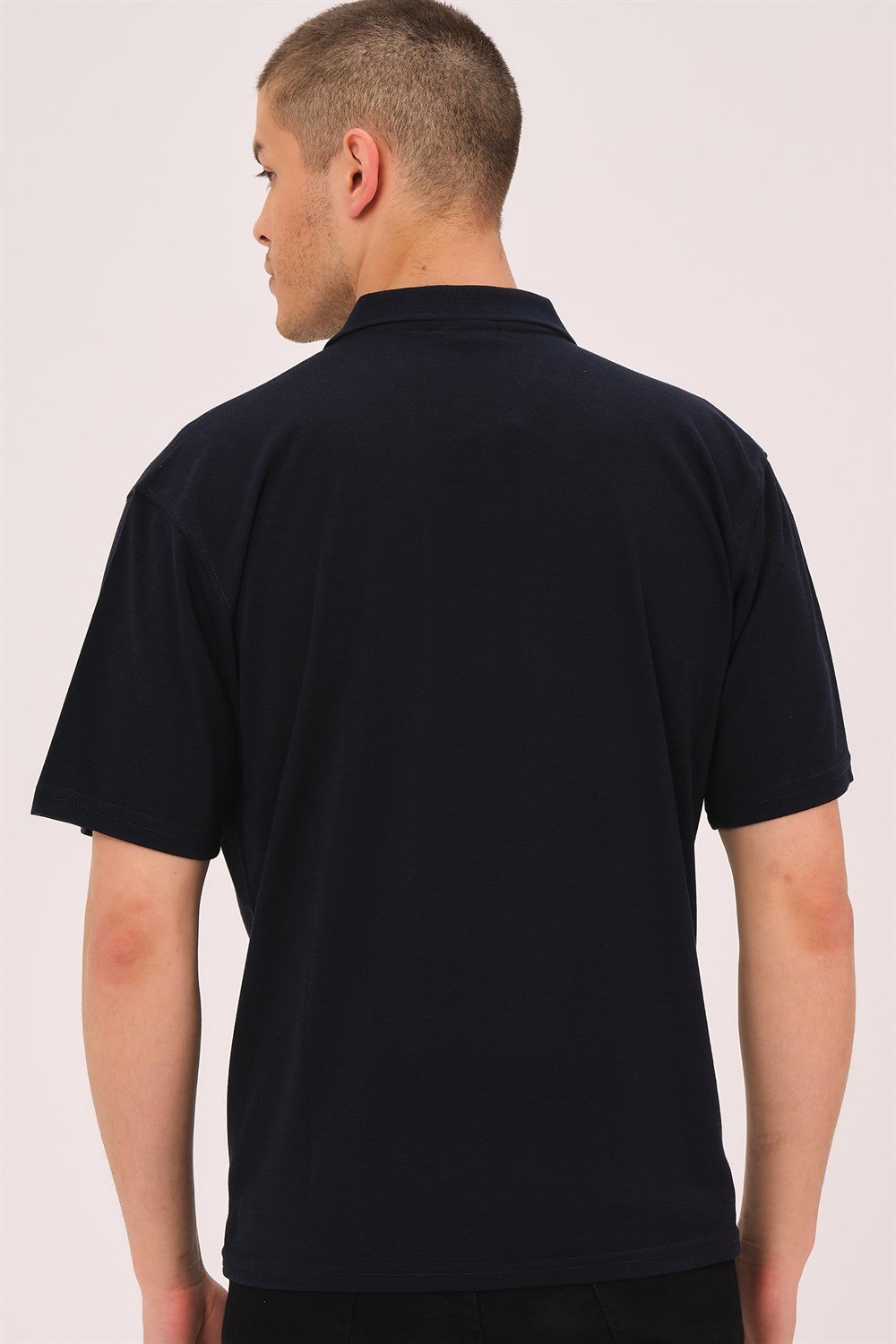 T0063 DEWBERRY ERKEK T-SHIRT-SİYAH