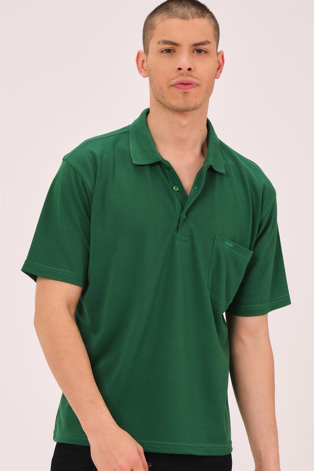 T0063 DEWBERRY ERKEK T-SHIRT-YEŞİL