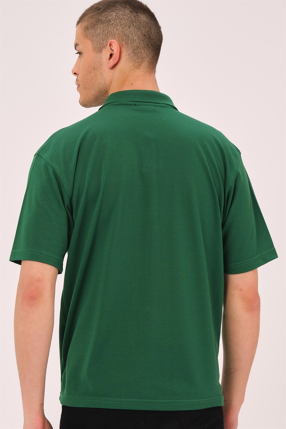 T0063 DEWBERRY ERKEK T-SHIRT-YEŞİL