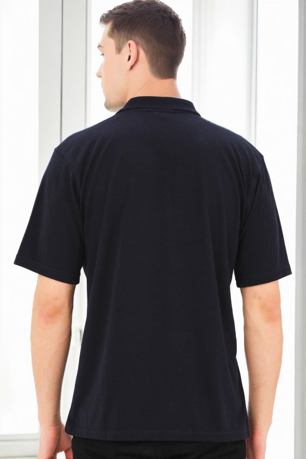 T0091 DEWBERRY ERKEK T-SHIRT-LACİVERT